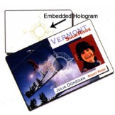 Embedded Hologram PVC Cards - 500 pack